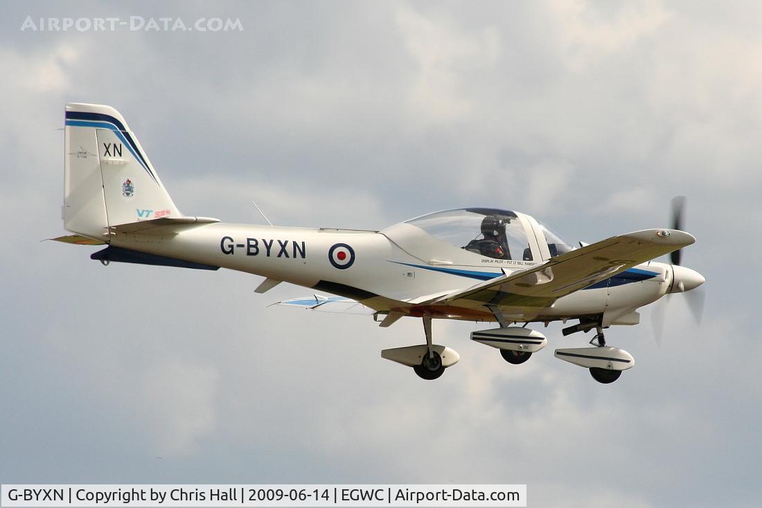 G-BYXN, 2001 Grob G-115E Tutor T1 C/N 82174/E, Displaying at the Cosford Air Show