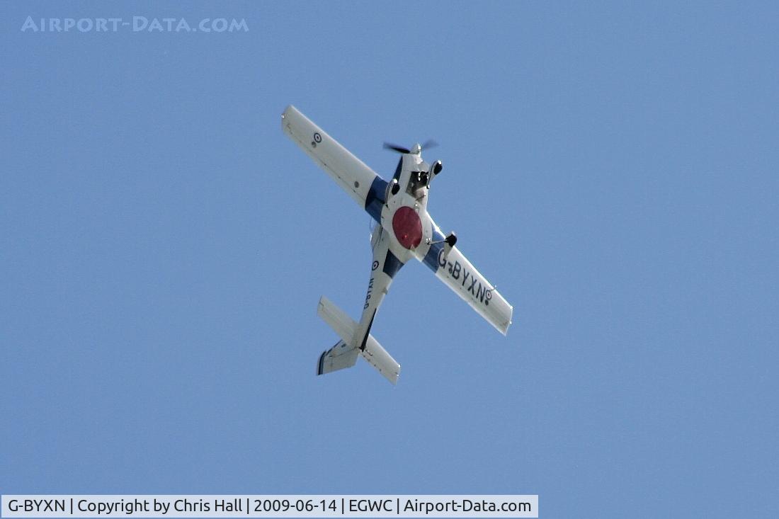 G-BYXN, 2001 Grob G-115E Tutor T1 C/N 82174/E, Displaying at the Cosford Air Show