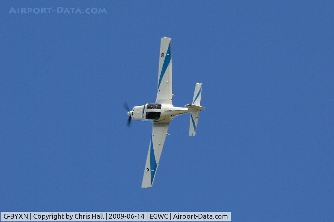 G-BYXN, 2001 Grob G-115E Tutor T1 C/N 82174/E, Displaying at the Cosford Air Show