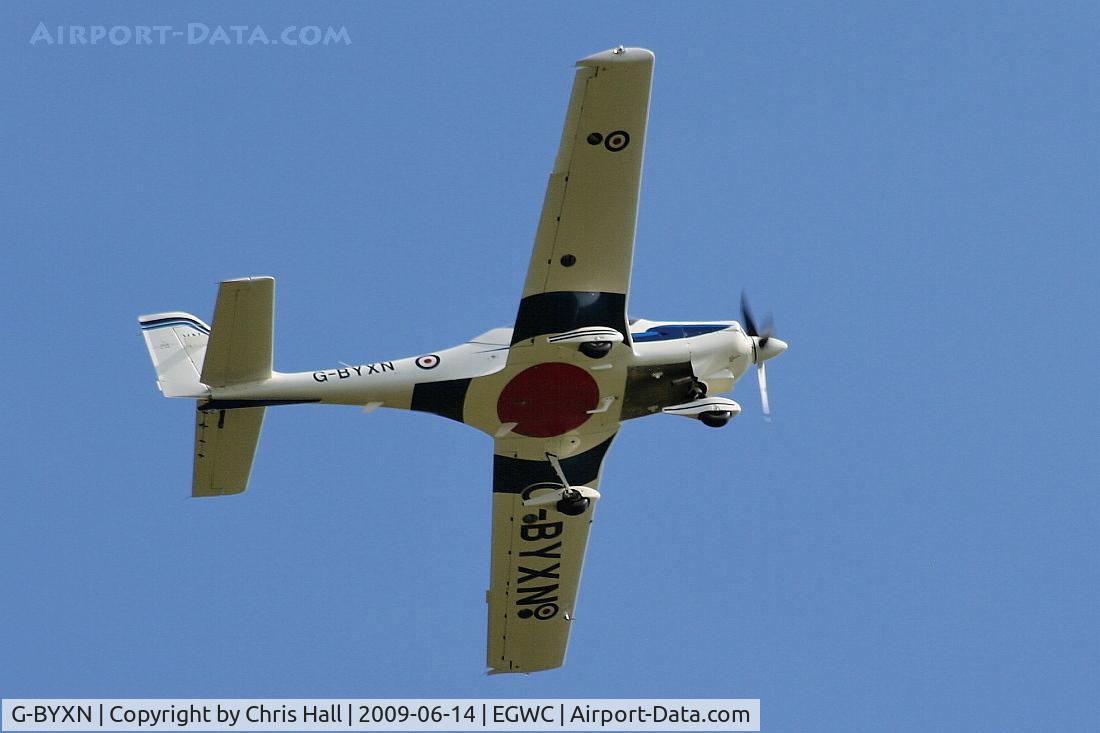 G-BYXN, 2001 Grob G-115E Tutor T1 C/N 82174/E, Displaying at the Cosford Air Show