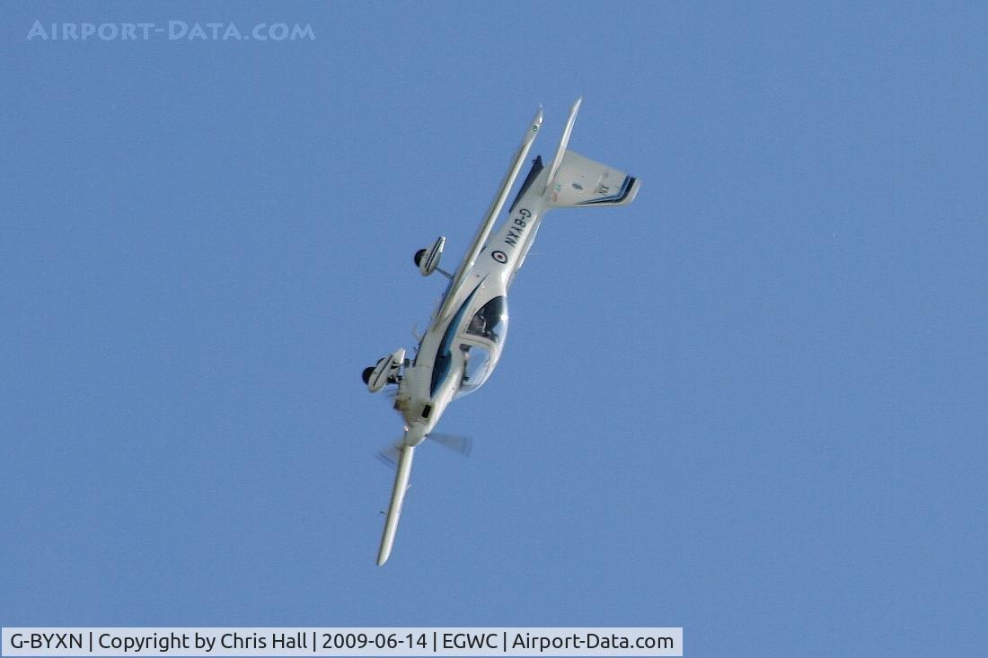 G-BYXN, 2001 Grob G-115E Tutor T1 C/N 82174/E, Displaying at the Cosford Air Show