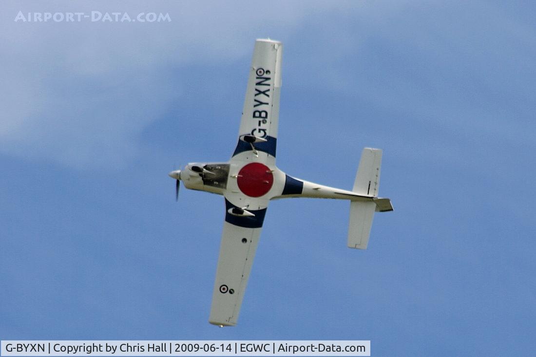G-BYXN, 2001 Grob G-115E Tutor T1 C/N 82174/E, Displaying at the Cosford Air Show