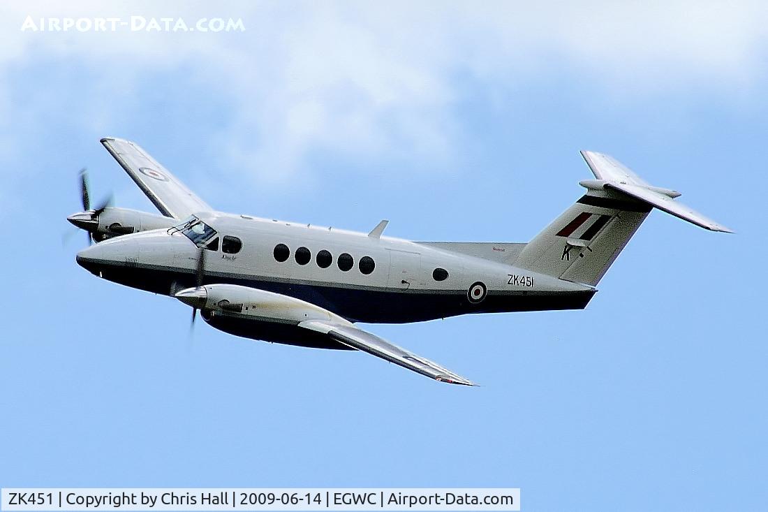 ZK451, 2003 Raytheon B200 King Air C/N BB-1830, RAF King Air B200 displaying at the Cosford Air Show