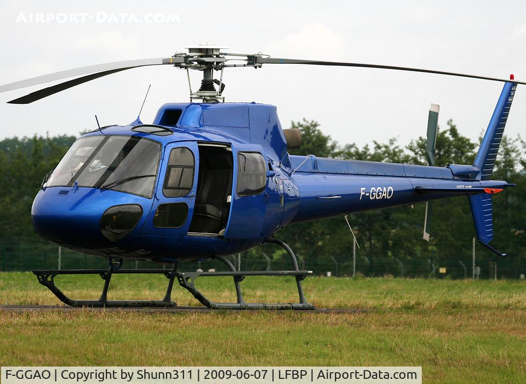 F-GGAO, Eurocopter AS-350B Ecureuil Ecureuil C/N 2208, Used for first flight during LFBP Open Day 2009