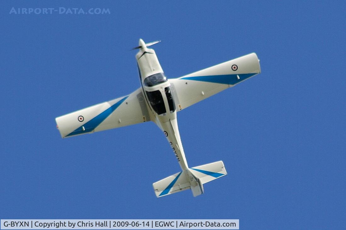 G-BYXN, 2001 Grob G-115E Tutor T1 C/N 82174/E, Displaying at the Cosford Air Show