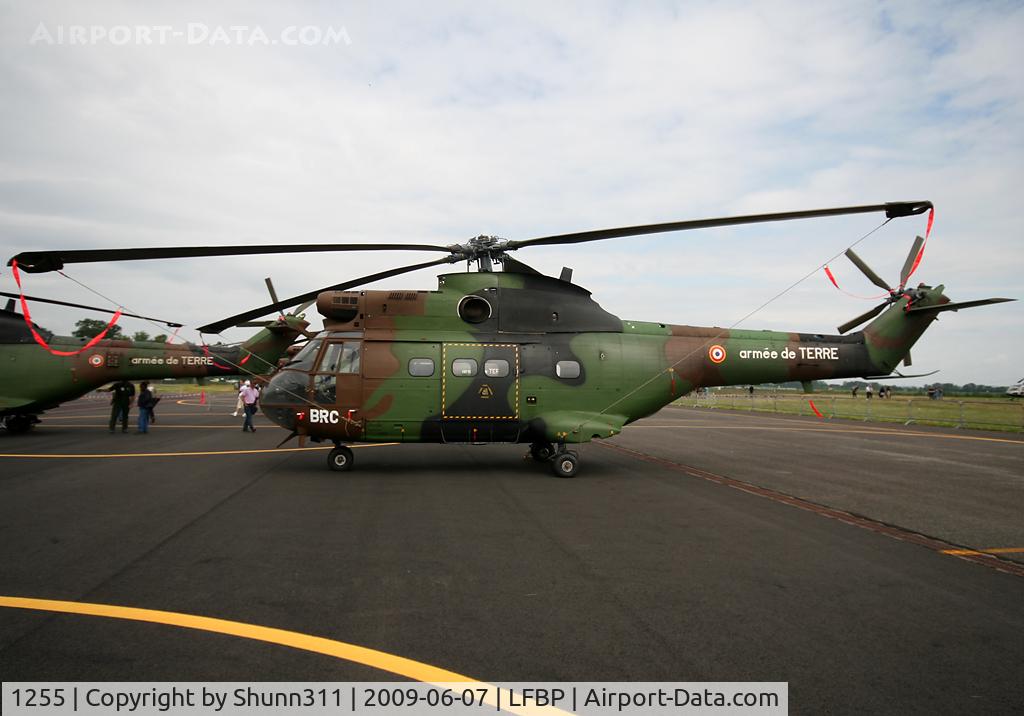 1255, Aérospatiale SA-330B Puma C/N 1255, Displayed during LFBP Open Day 2009