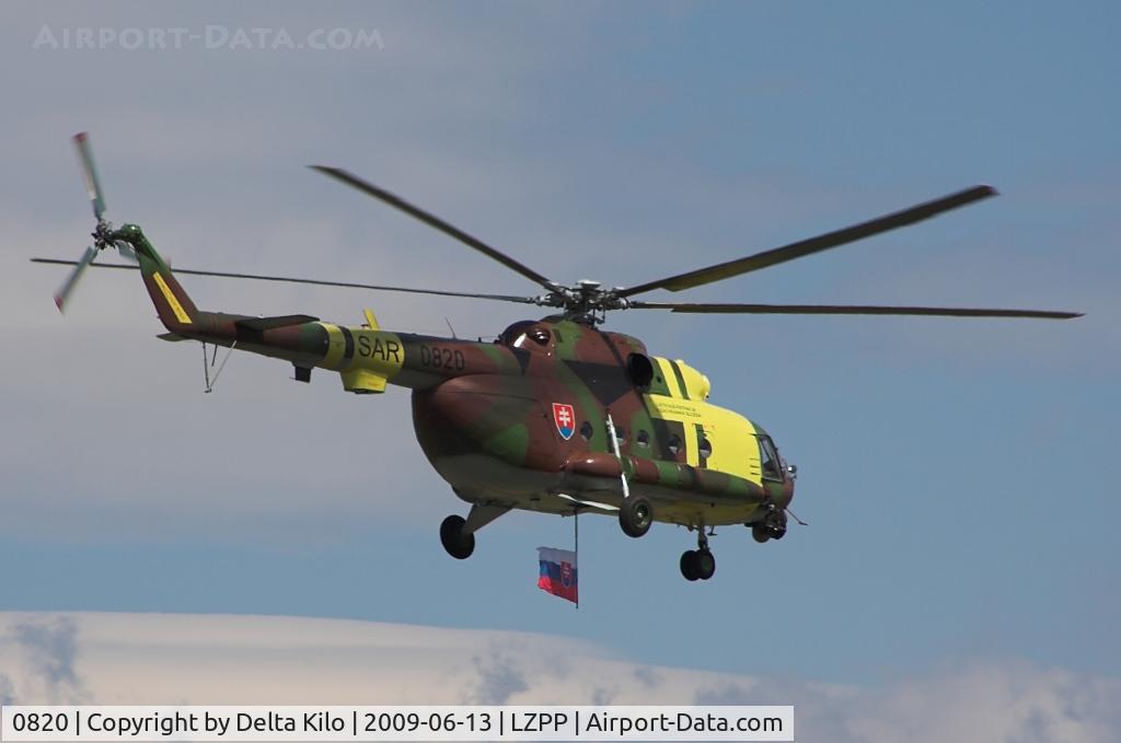 0820, Mil Mi-17M C/N 108M20, Slovak Air Force   Mi-17  cn 108M20