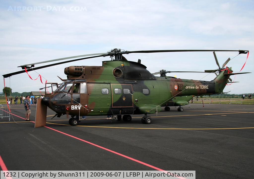 1232, Aérospatiale SA-330B Puma C/N 1132, Displayed during LFBP Open Day 2009