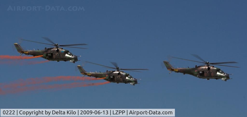 0222, Mil Mi-24D Hind D C/N 340222, Slovak Air Force   Mi-24D  Hind