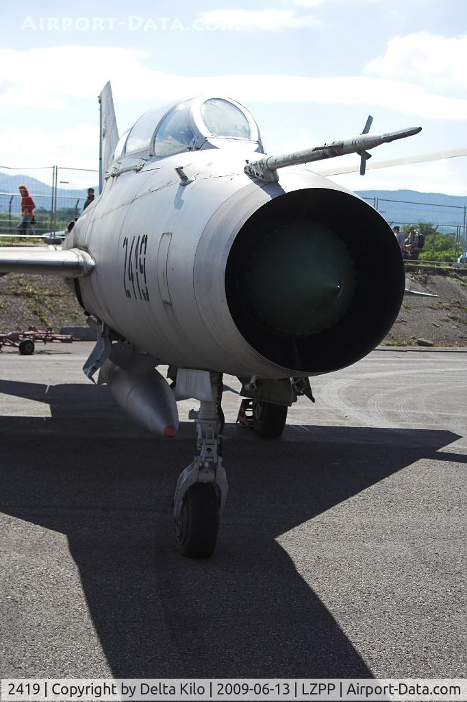 2419, Mikoyan-Gurevich MiG-21U C/N 662419, Slovak Air Museum  