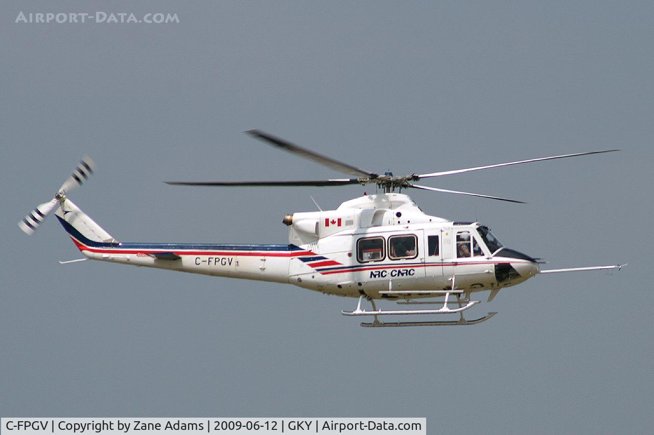 C-FPGV, Bell 412 C/N 36034, National Research Council of Canada / Bell Helicopter Fly-by-wire test program helicopter.