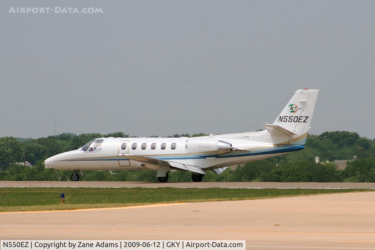 N550EZ, 1988 Cessna S550 Citation IIS C/N S550-0158, At Arlington Municipal Airport