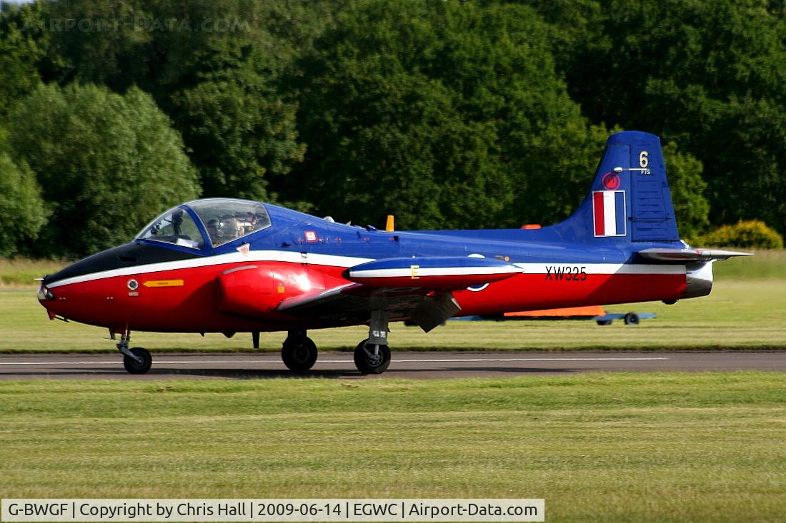 G-BWGF, 1970 BAC 84 Jet Provost T.5A C/N EEP/JP/989, Displaying at the Cosford Air Show