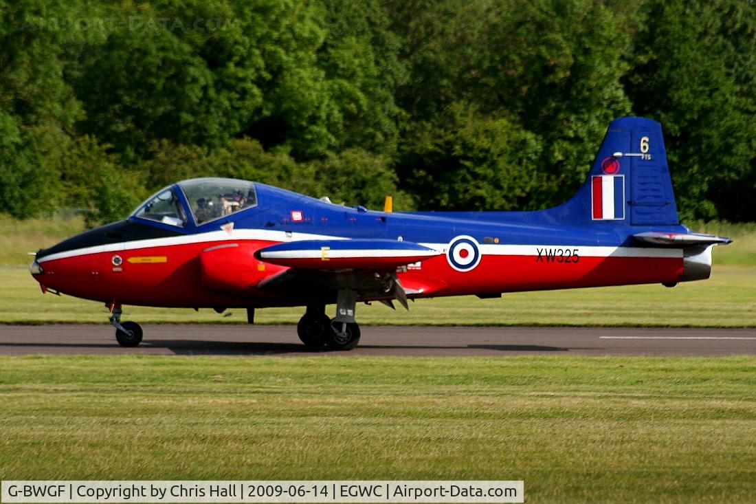 G-BWGF, 1970 BAC 84 Jet Provost T.5A C/N EEP/JP/989, Displaying at the Cosford Air Show