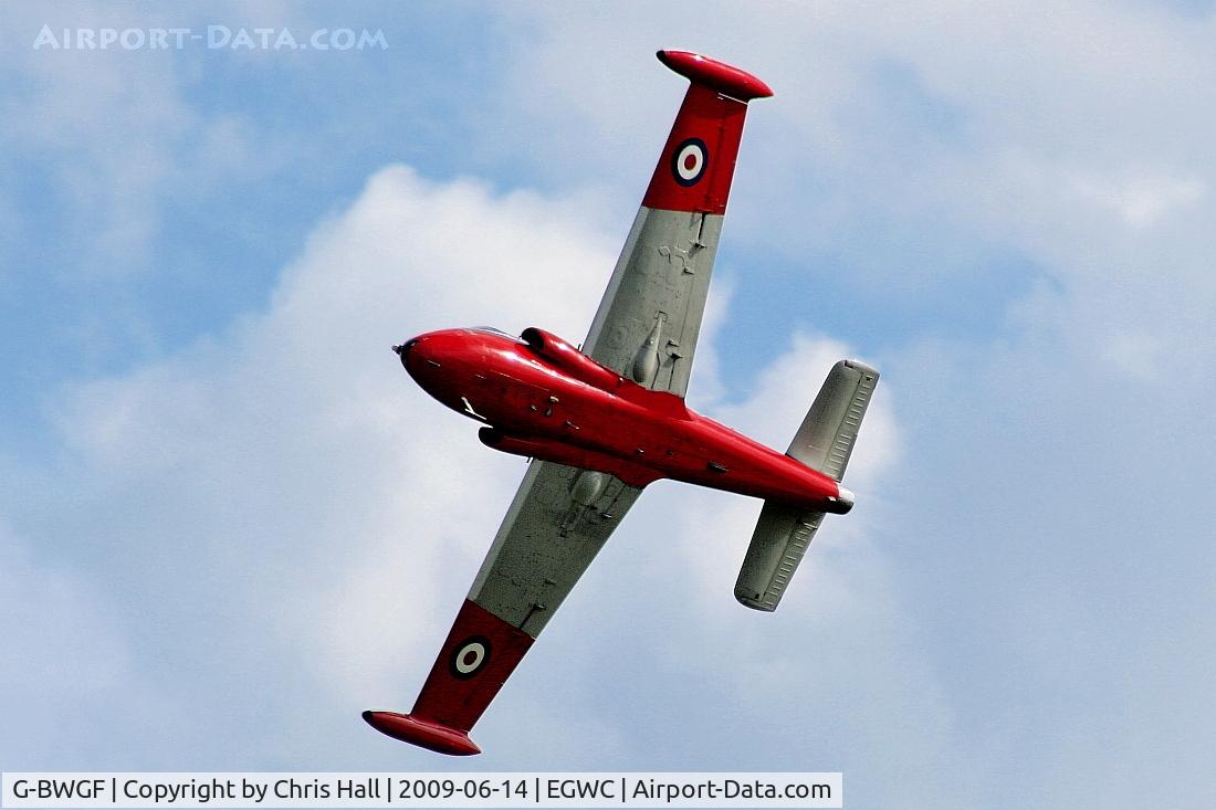 G-BWGF, 1970 BAC 84 Jet Provost T.5A C/N EEP/JP/989, Displaying at the Cosford Air Show