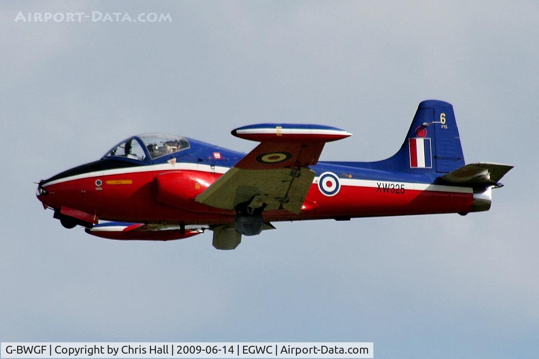 G-BWGF, 1970 BAC 84 Jet Provost T.5A C/N EEP/JP/989, Displaying at the Cosford Air Show