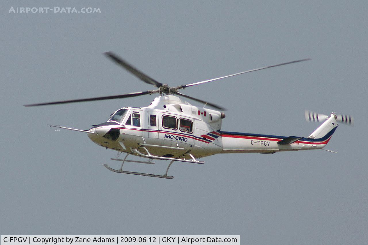 C-FPGV, Bell 412 C/N 36034, National Research Council of Canada / Bell Helicopter Fly-by-wire test program helicopter.