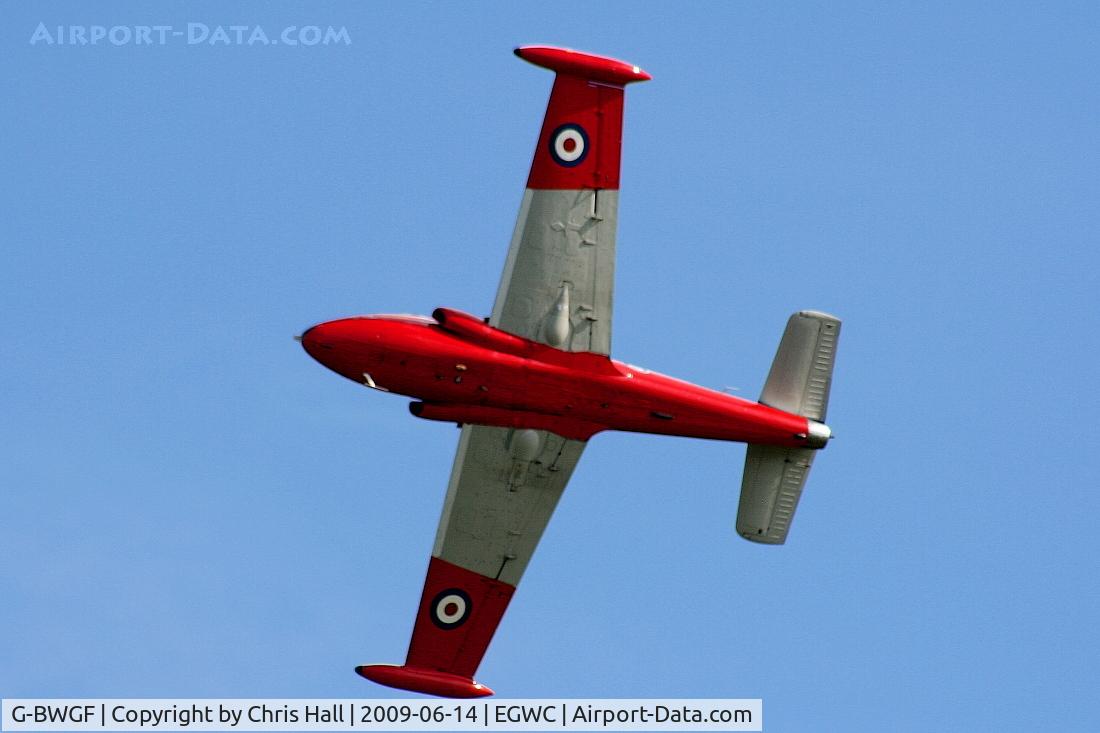 G-BWGF, 1970 BAC 84 Jet Provost T.5A C/N EEP/JP/989, Displaying at the Cosford Air Show