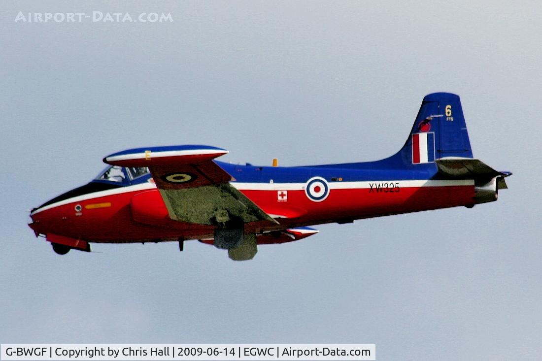 G-BWGF, 1970 BAC 84 Jet Provost T.5A C/N EEP/JP/989, Displaying at the Cosford Air Show