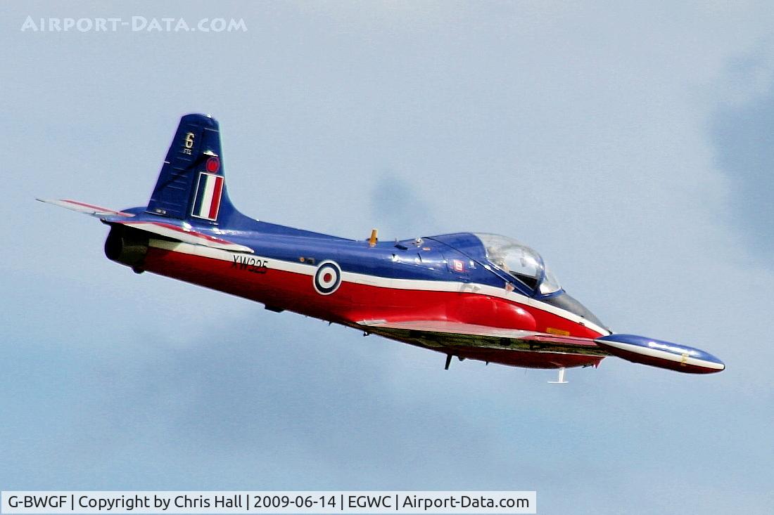G-BWGF, 1970 BAC 84 Jet Provost T.5A C/N EEP/JP/989, Displaying at the Cosford Air Show