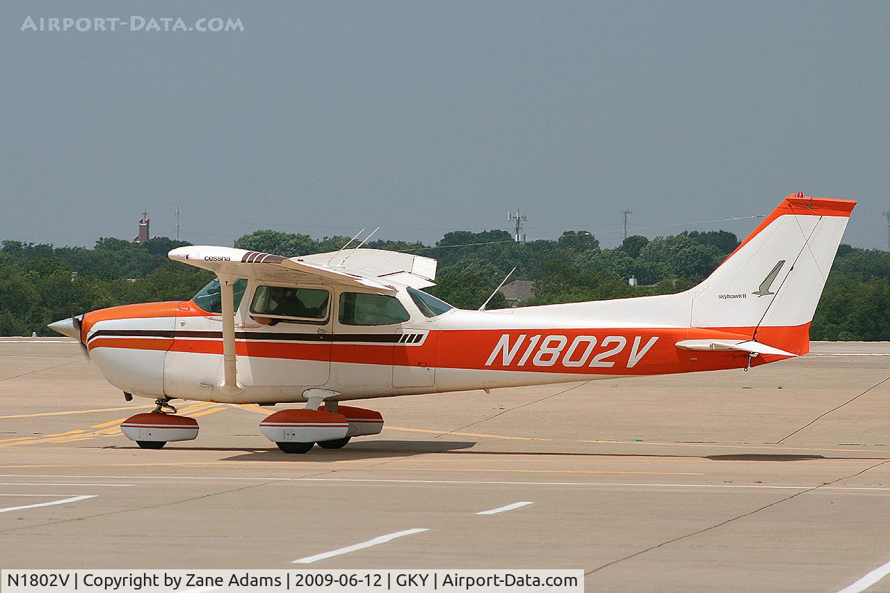 N1802V, 1974 Cessna 172M C/N 17263756, At Arlington Municipal Airport