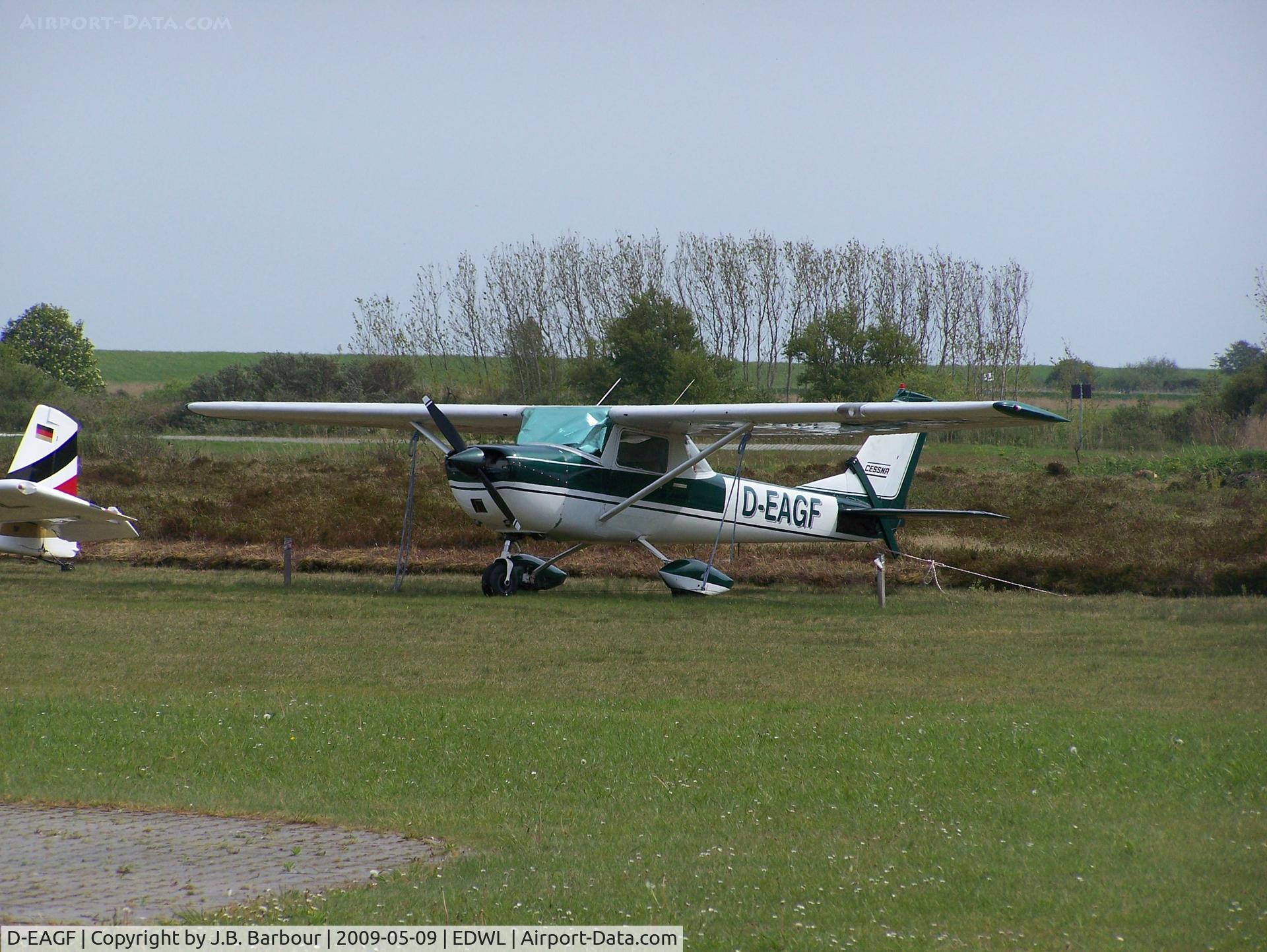 D-EAGF, 1962 Cessna 150F C/N 150-3628, Cessna at Langeoog Germany