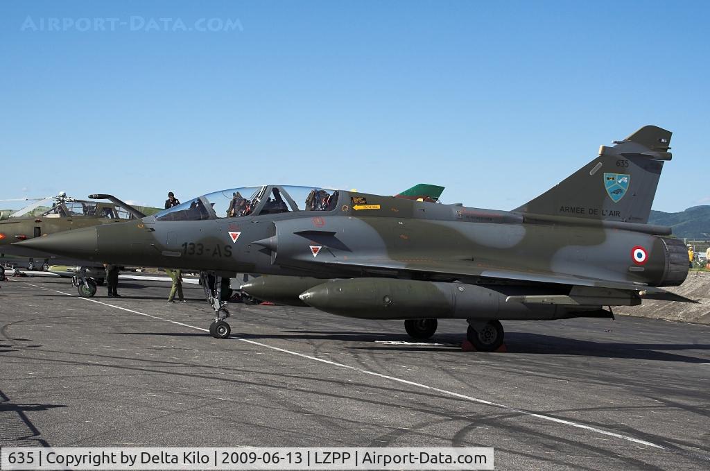 635, Dassault Mirage 2000D C/N 438, French Air Force   Mirage 2000D-2