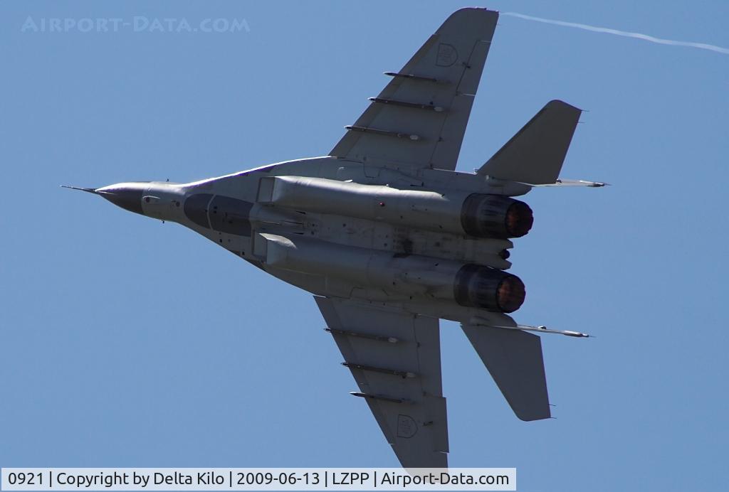 0921, Mikoyan-Gurevich MiG-29AS C/N 2960535409, Slovak Air Force    MiG-29AS new