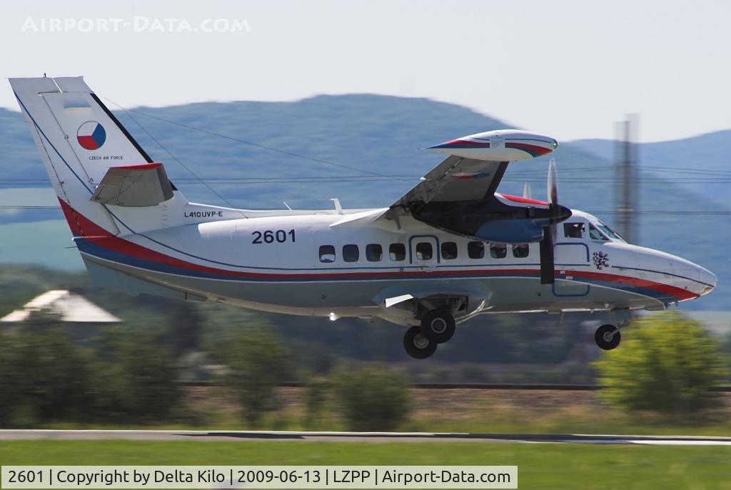 2601, Let L-410UVP-E Turbolet C/N 912601, Czech Air Force  Let 	L-410 UVP-E