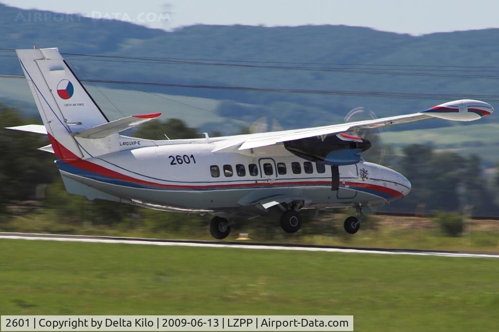 2601, Let L-410UVP-E Turbolet C/N 912601, Czech Air Force  Let 	L-410 UVP-E