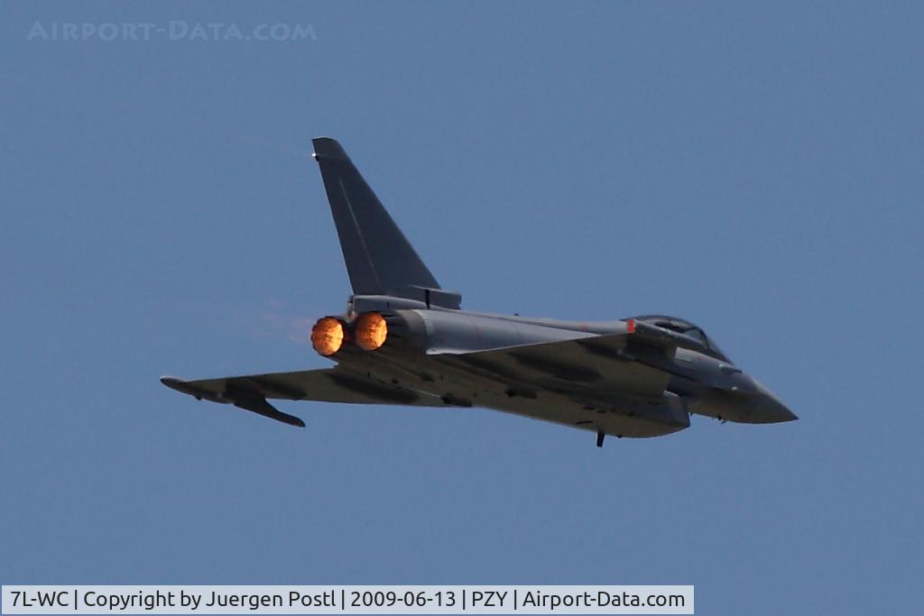 7L-WC, 2007 Eurofighter EF-2000 Typhoon S C/N AS003, Austrian Air Force, Eurofighter EF-2000 Typhoon S