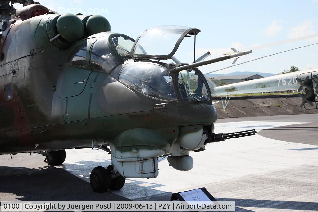 0100, Mil Mi-24D Hind D C/N M340100, Slovak Air Force Mi-24D Hind