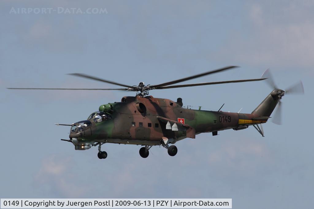 0149, 1981 Mil Mi-24D Hind D C/N M340149, Mil Mi-24 Hind
