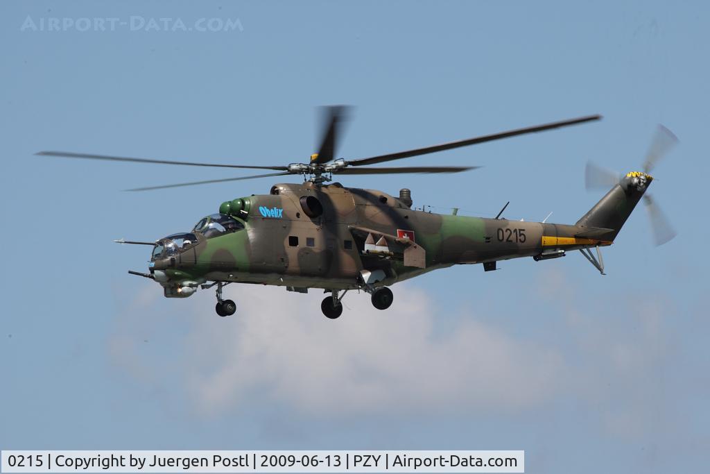 0215, Mil Mi-24D Hind D C/N 340215, Slovakia - Air Force Mil Mi-24D Hind