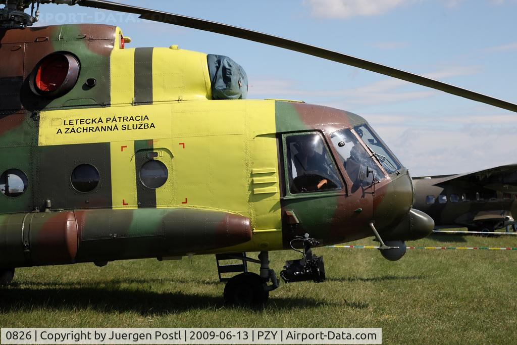 0826, Mil Mi-17 LPZS C/N 108M26, Slovak Air Force Mi-17