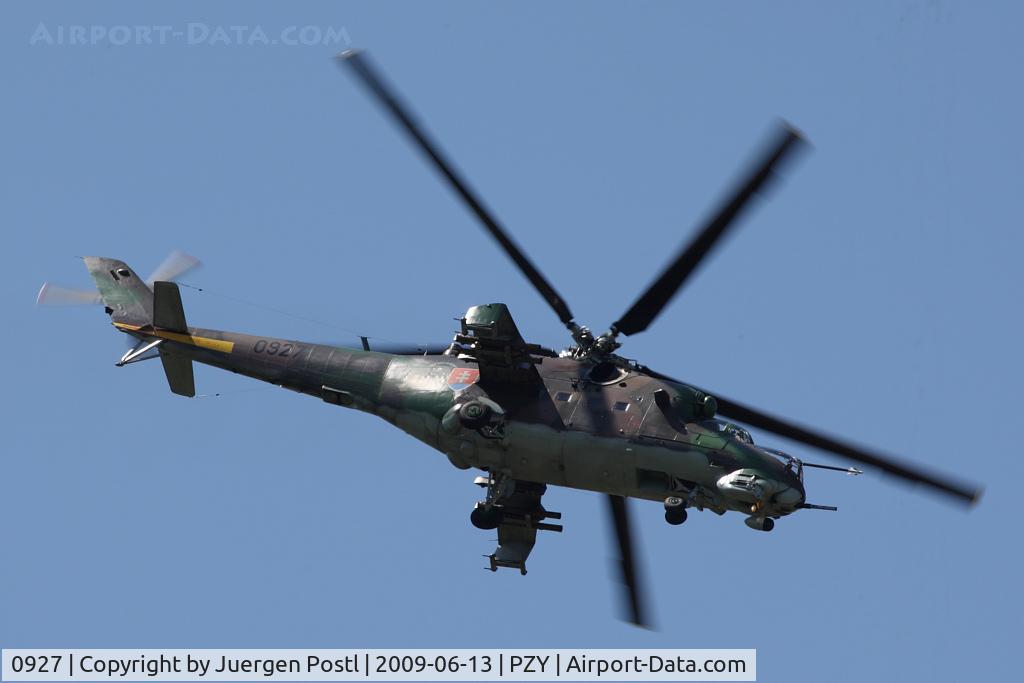 0927, Mil Mi-24V Hind E C/N 730927, Slovak Air Force - Mil Mi-24V