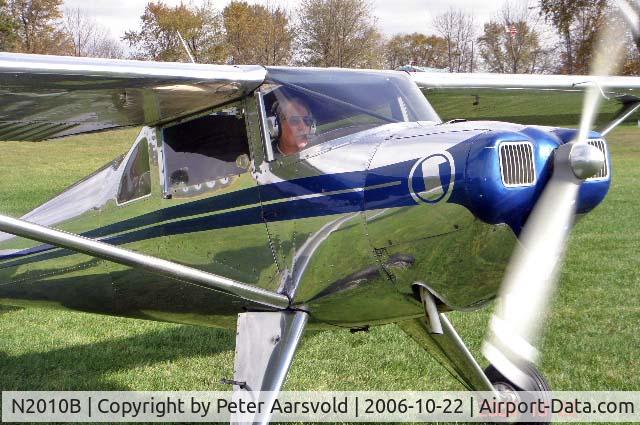 N2010B, 1948 Luscombe 8A C/N 6437, Luscombe 8A Skypal at Brodhead for Solo