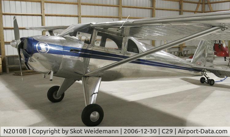 N2010B, 1948 Luscombe 8A C/N 6437, Luscombe 8A Skypal N2010B with Hub Caps