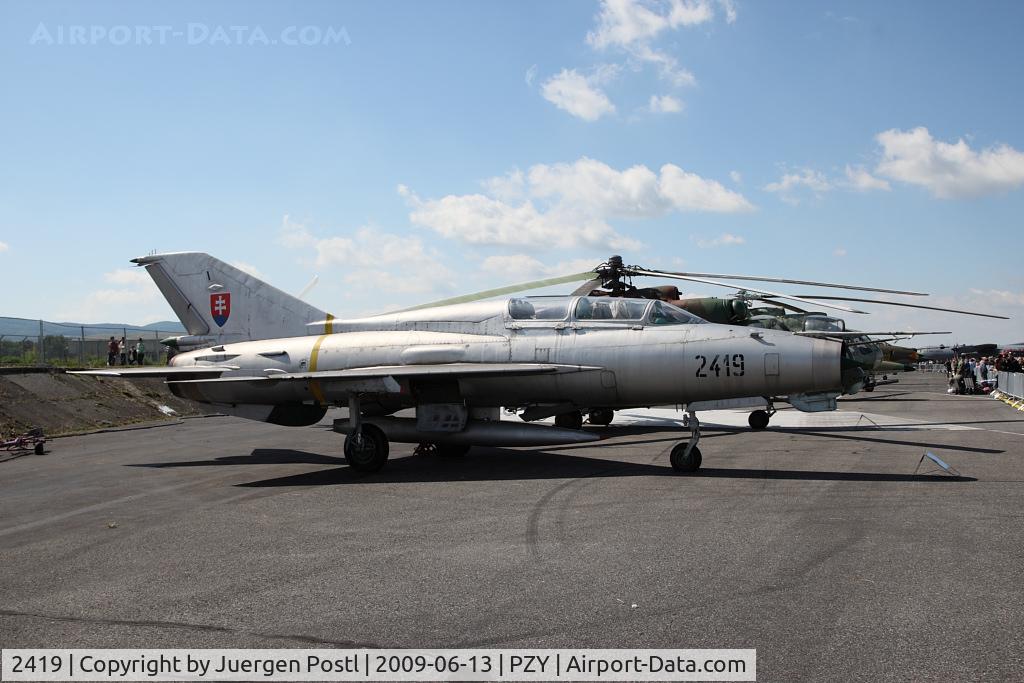 2419, Mikoyan-Gurevich MiG-21U C/N 662419, Slovak Air Museum