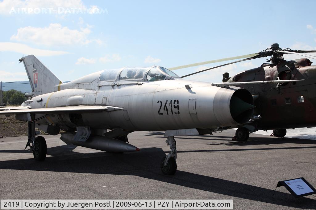 2419, Mikoyan-Gurevich MiG-21U C/N 662419, Slovak Air Museum