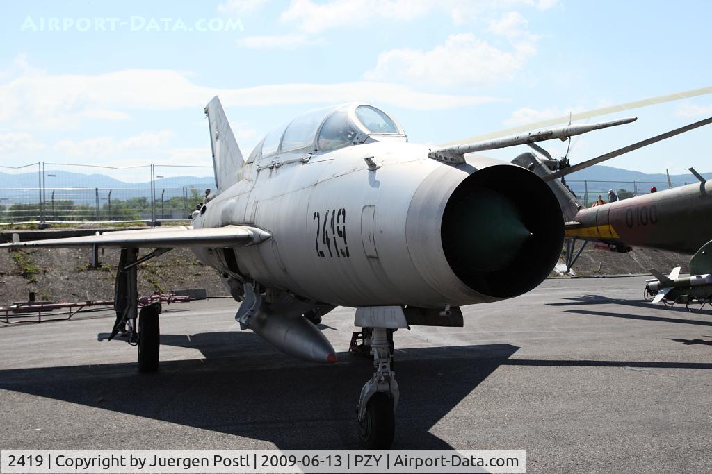 2419, Mikoyan-Gurevich MiG-21U C/N 662419, Slovak Air Museum