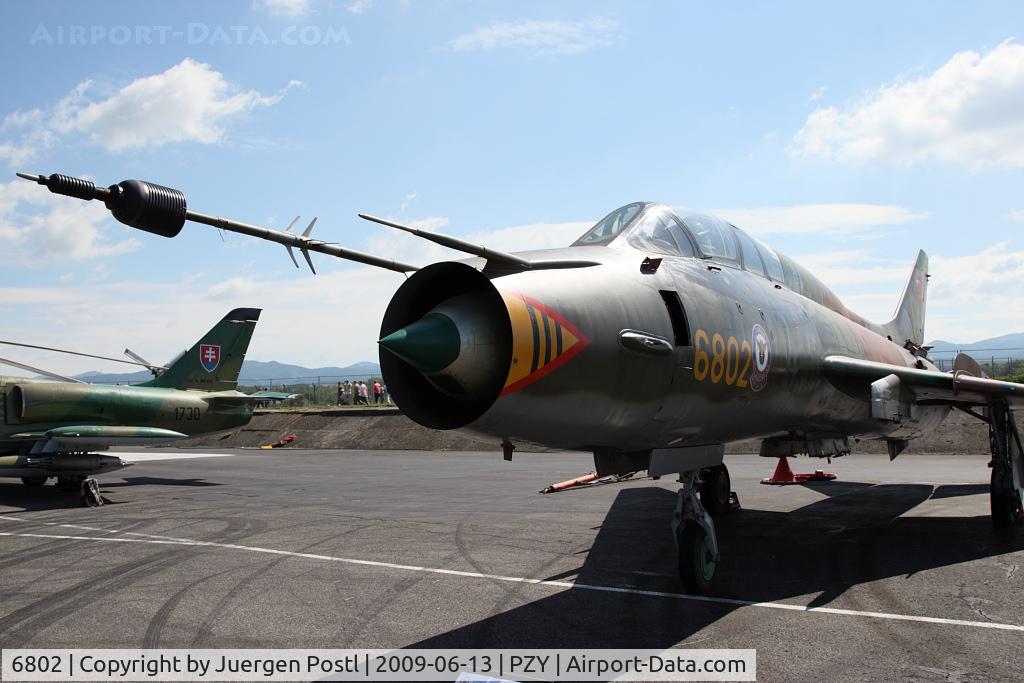 6802, Sukhoi Su-22UM-3K C/N 17532368202, Slovak Air Museum Su-22UM-3K