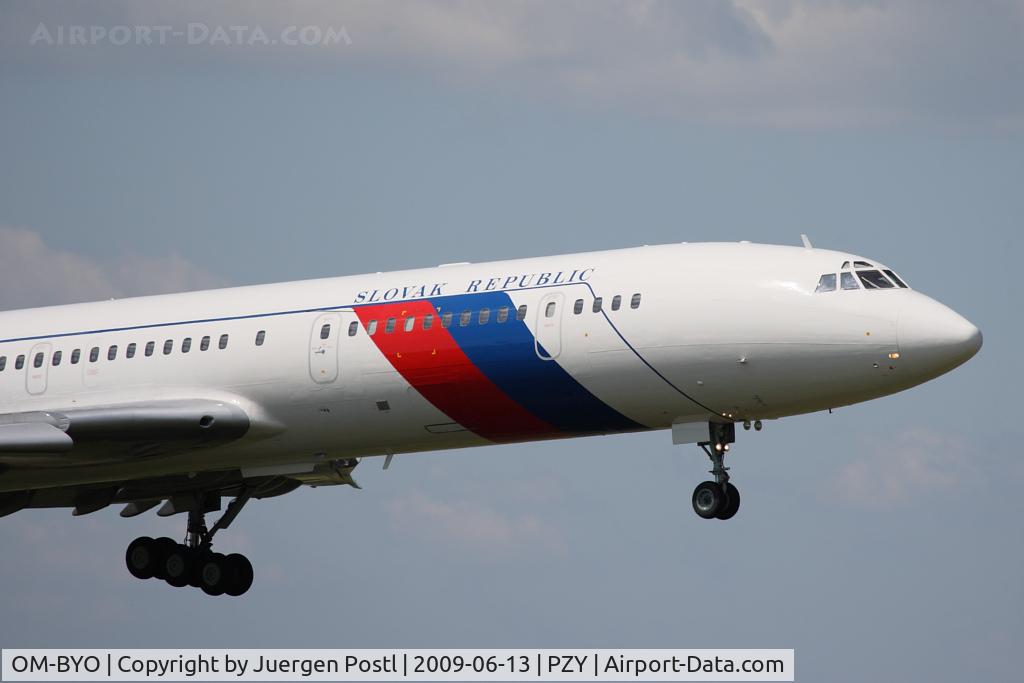 OM-BYO, 1989 Tupolev Tu-154M C/N 89A803, Slovak Government Flying Service Tupolev TU-154M