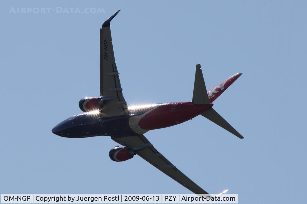 OM-NGP, 2007 Boeing 737-7GL C/N 34760, Boeing 737-7GL