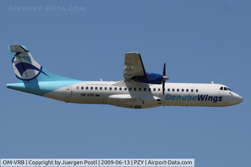 OM-VRB, 1993 ATR 72-202 C/N 367, Danube Wings Aerospatiale ATR-72