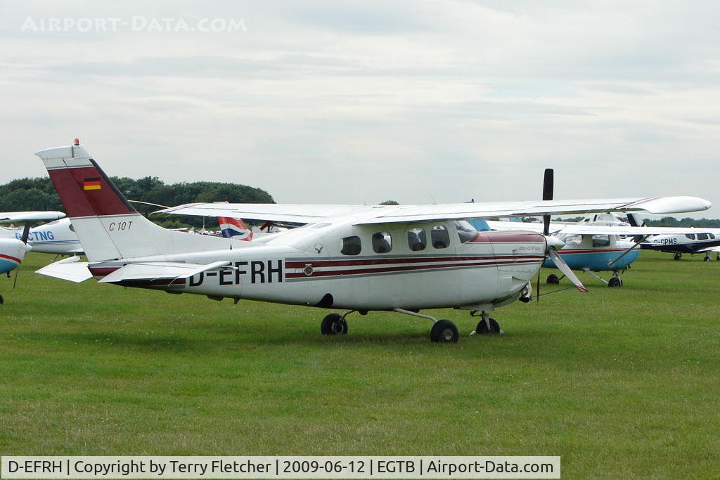 D-EFRH, 1980 Cessna P210N (Turbine mod) Pressurised Centurion C/N P21000621, Visitor to 2009 AeroExpo at Wycombe Air Park