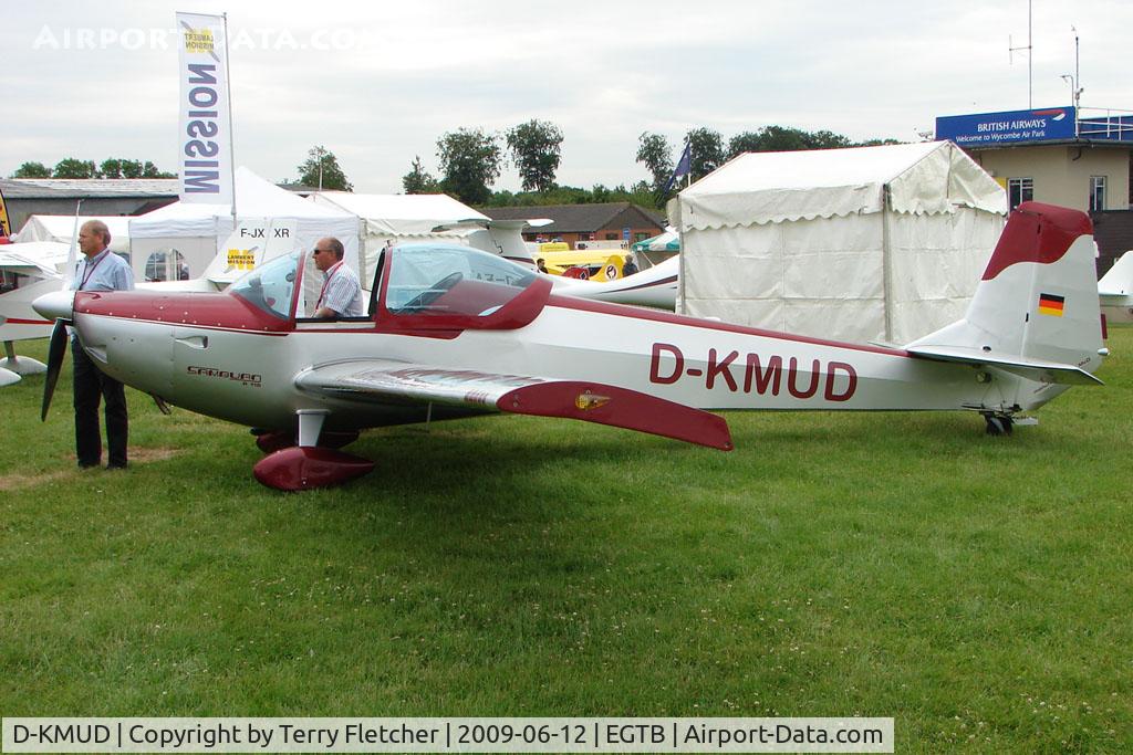D-KMUD, M&D Flugzeugbau AVo-68 R-115 Samburo C/N 009, exhibited at 2009 AeroExpo at Wycombe Air Park
