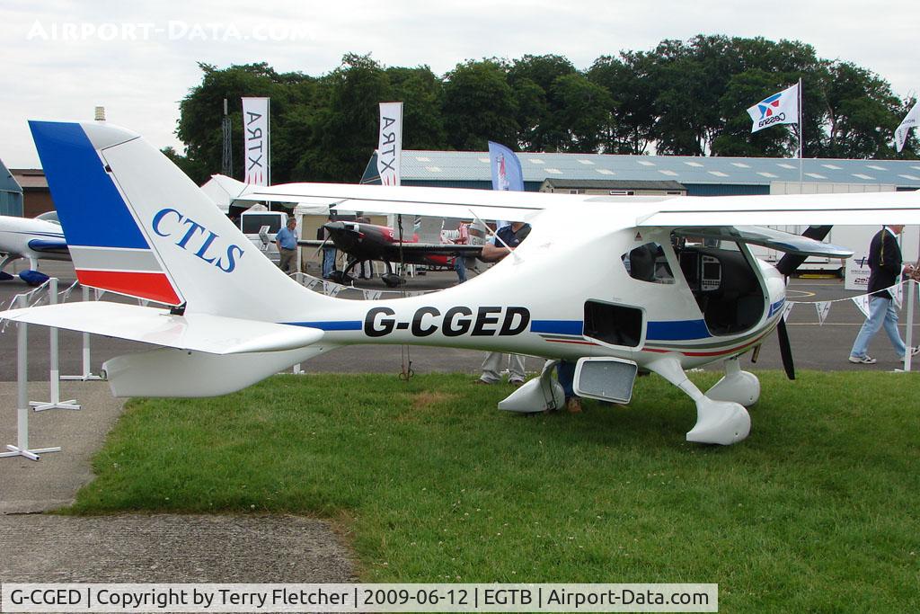 G-CGED, Flight Design CTLS C/N Not found G-CGED, CTSW exhibited at 2009 AeroExpo at Wycombe Air Park