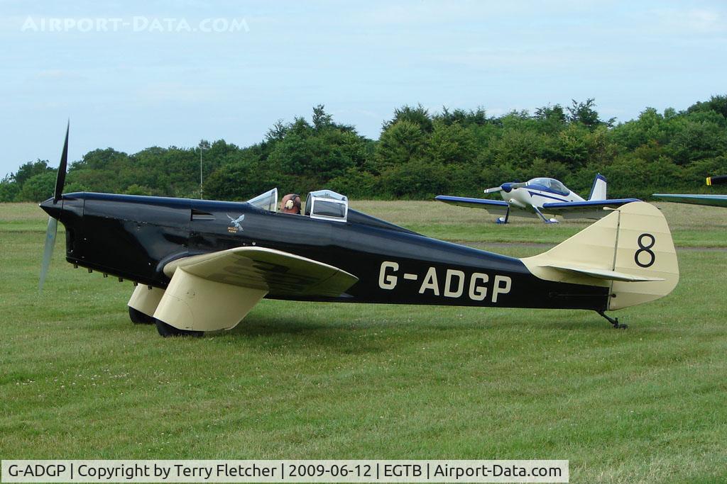 G-ADGP, 1935 Miles M.2L Hawk Speed Six C/N 160, 1935 Miles Hawk Six Visitor to 2009 AeroExpo at Wycombe Air Park