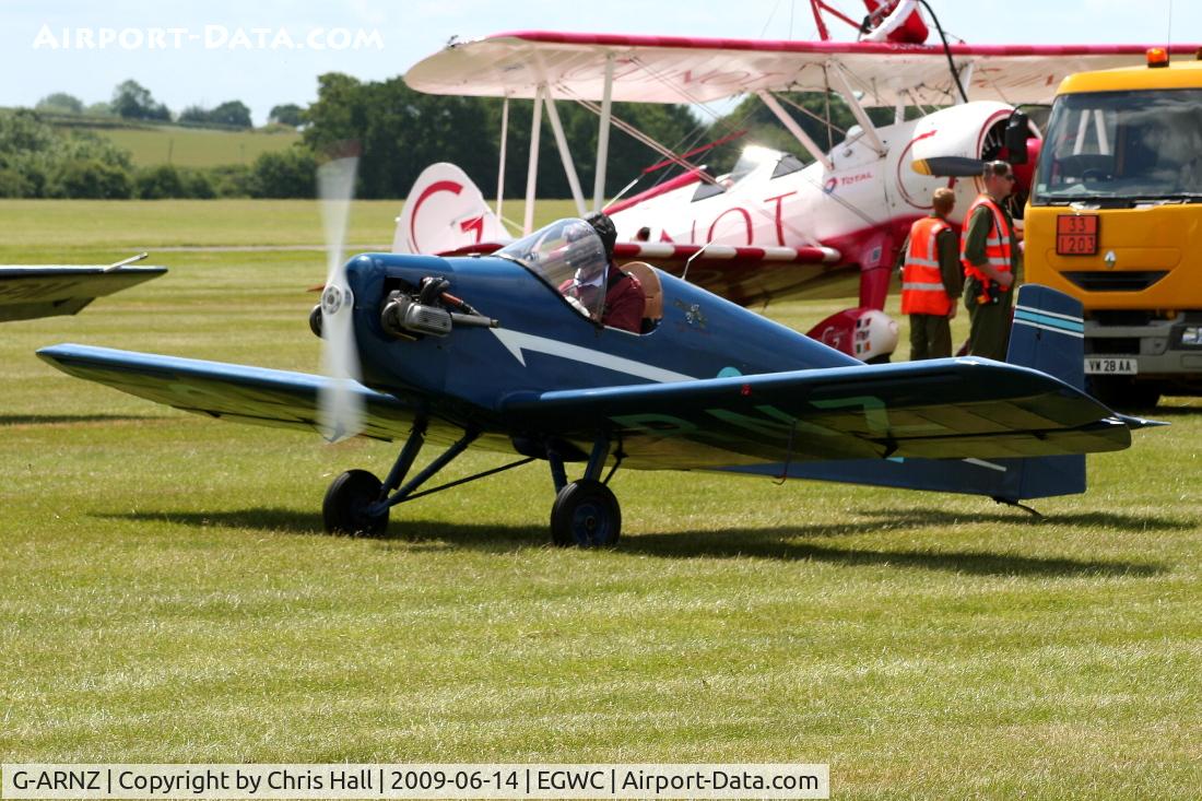 G-ARNZ, 1961 Rollason Druine D.31 Turbulent C/N PFA 579, Tiger Club Turbulent Display Team at the Cosford Air Show